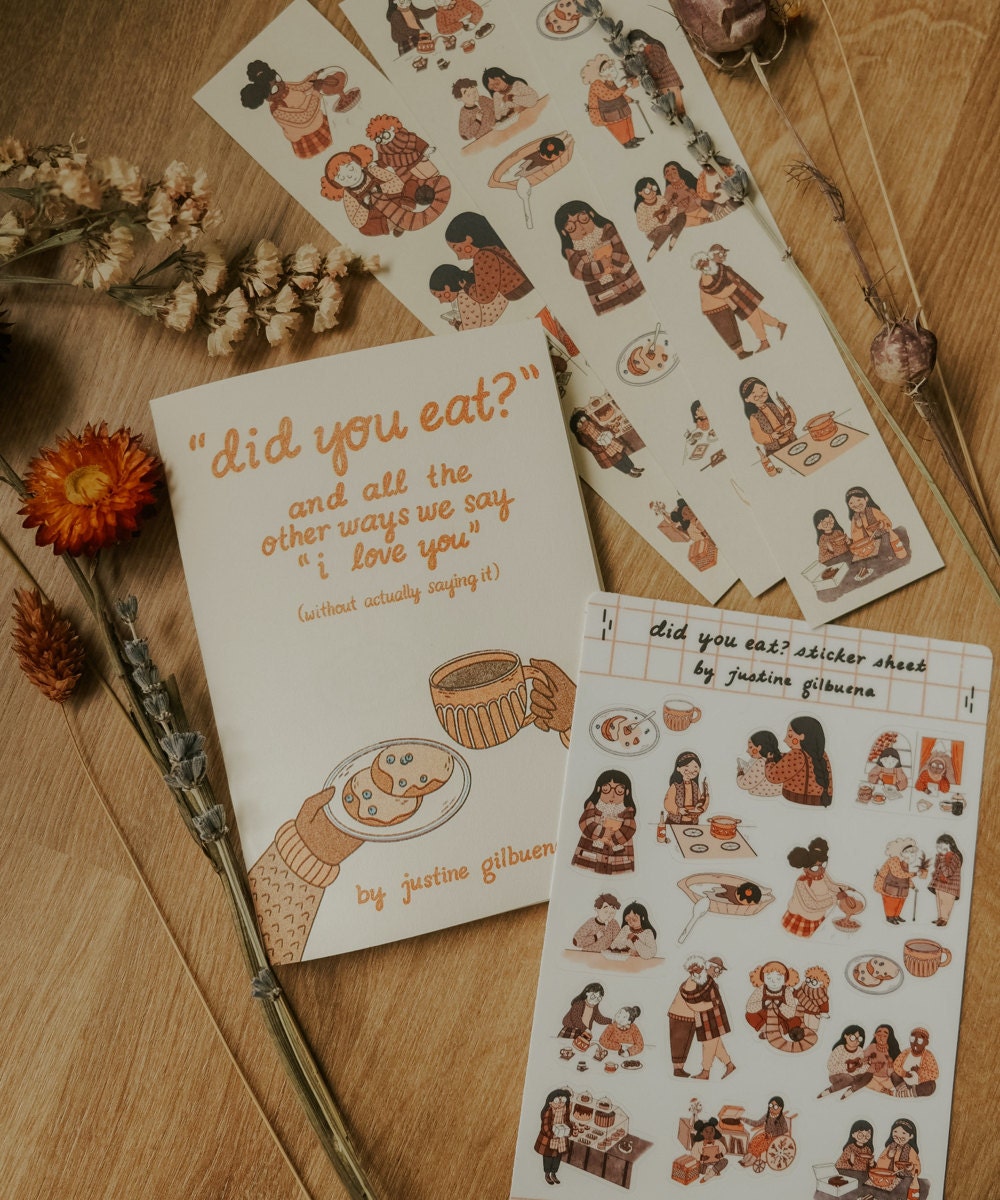 "Did You Eat" zine from Justine Gilbuena