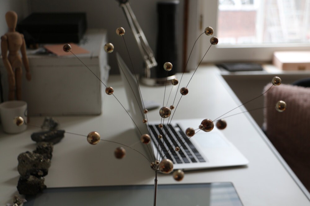 Desk decor in the Horses for Courses studio