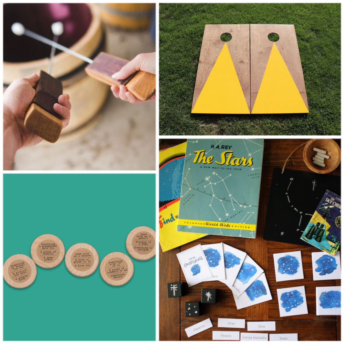 Activities for creating summer camp at home from Etsy