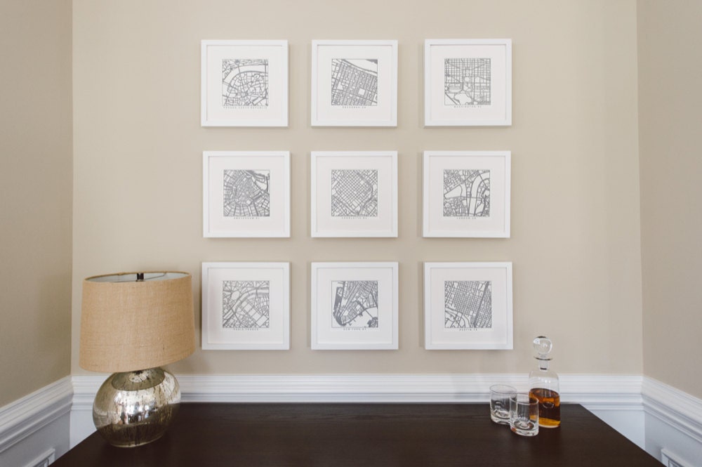 Curated image with City ink prints from Studio KMO, $35