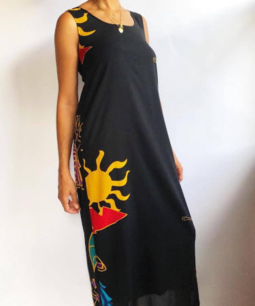 A vintage sun-print maxi dress from Threads of Habit