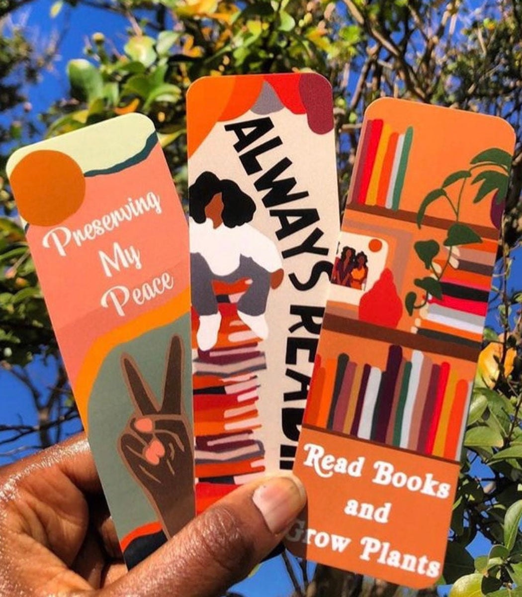 Bookmark three-pack by KLigg Co. on Etsy