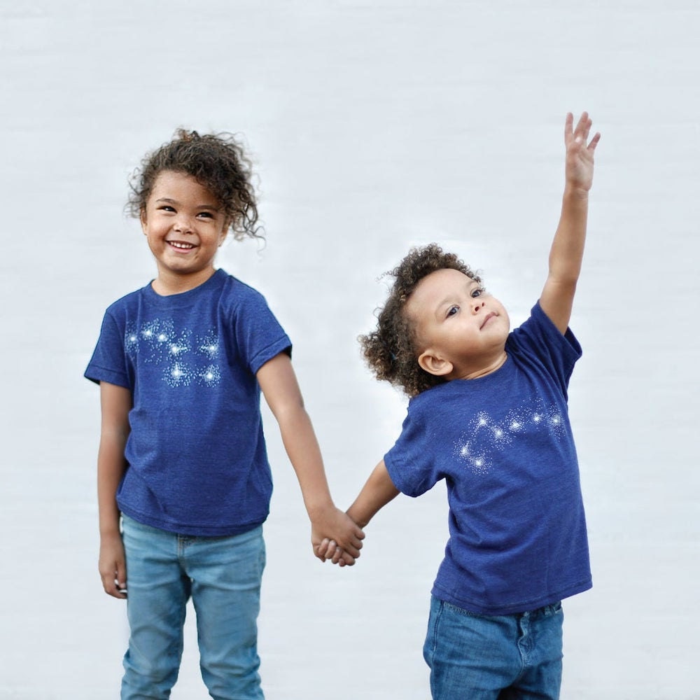 Coordinated big dipper and little dipper fall fashion tees from Blackbird Supply Co.