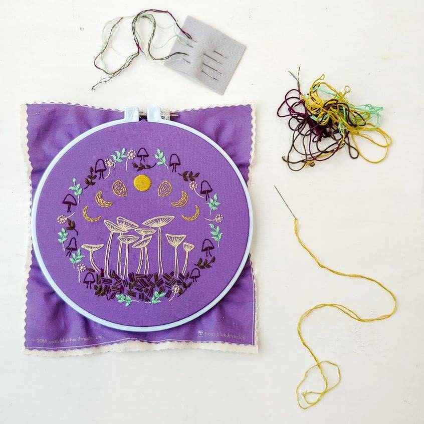 Fairy Ring embroidery pattern from Cozy Blue, $5