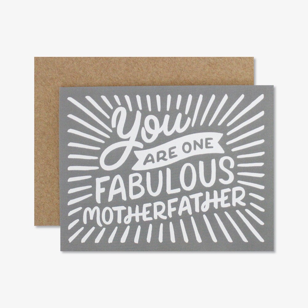 A unique Mother's Day card for a single mom
