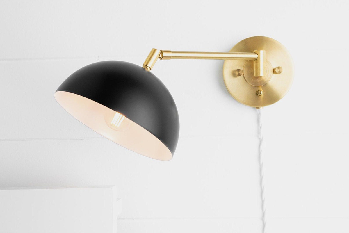 Midcentury lighting from Etsy