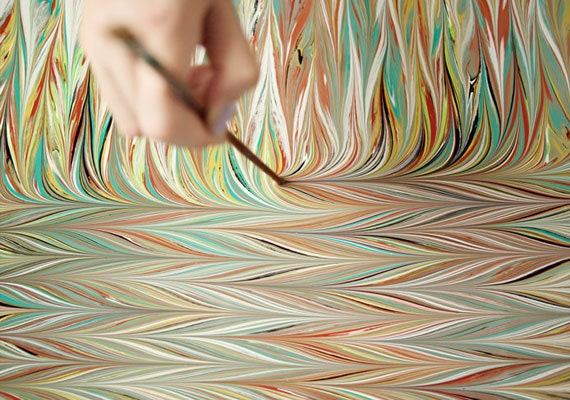 How to do paper marbling: a beginner's guide - Gathered