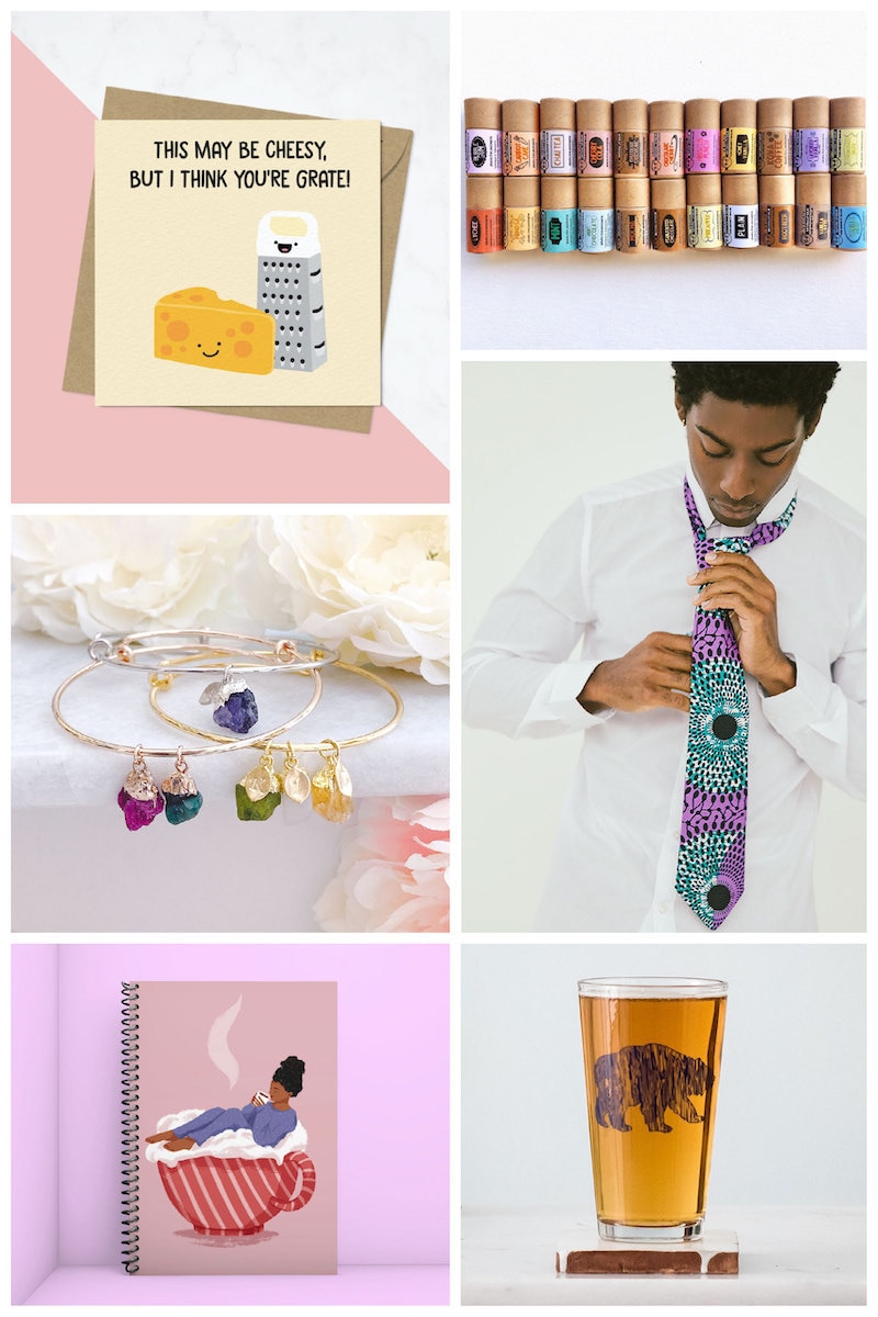 Gift card options from Etsy