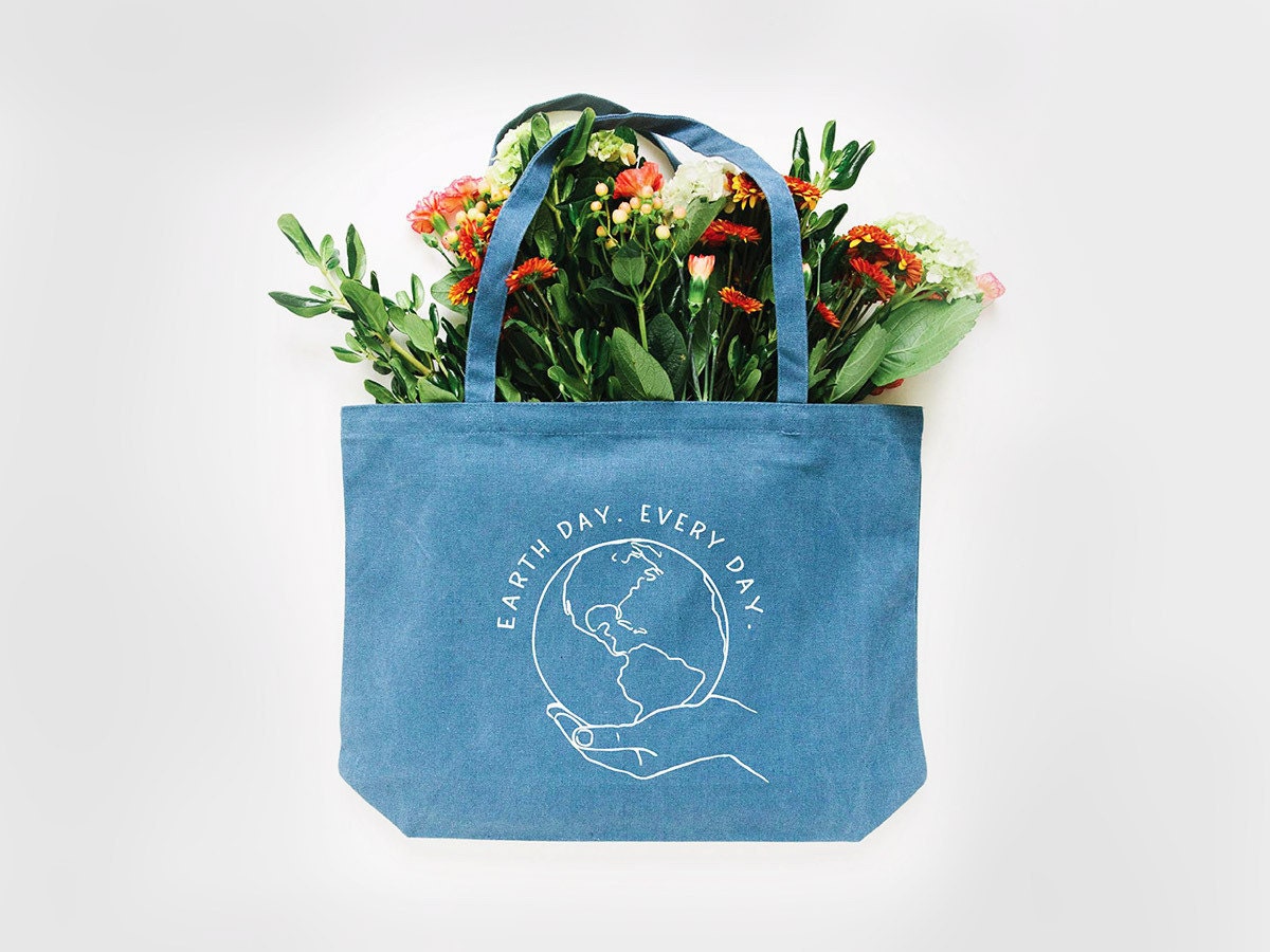 Earth Day tote bag from Nature Supply Co.