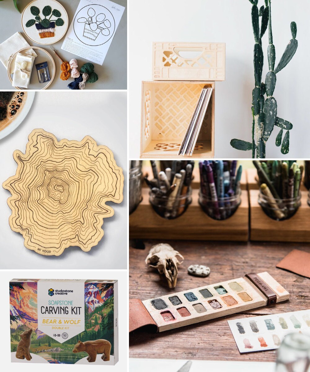 A collage of creative birthday gift ideas hand-picked for Aries