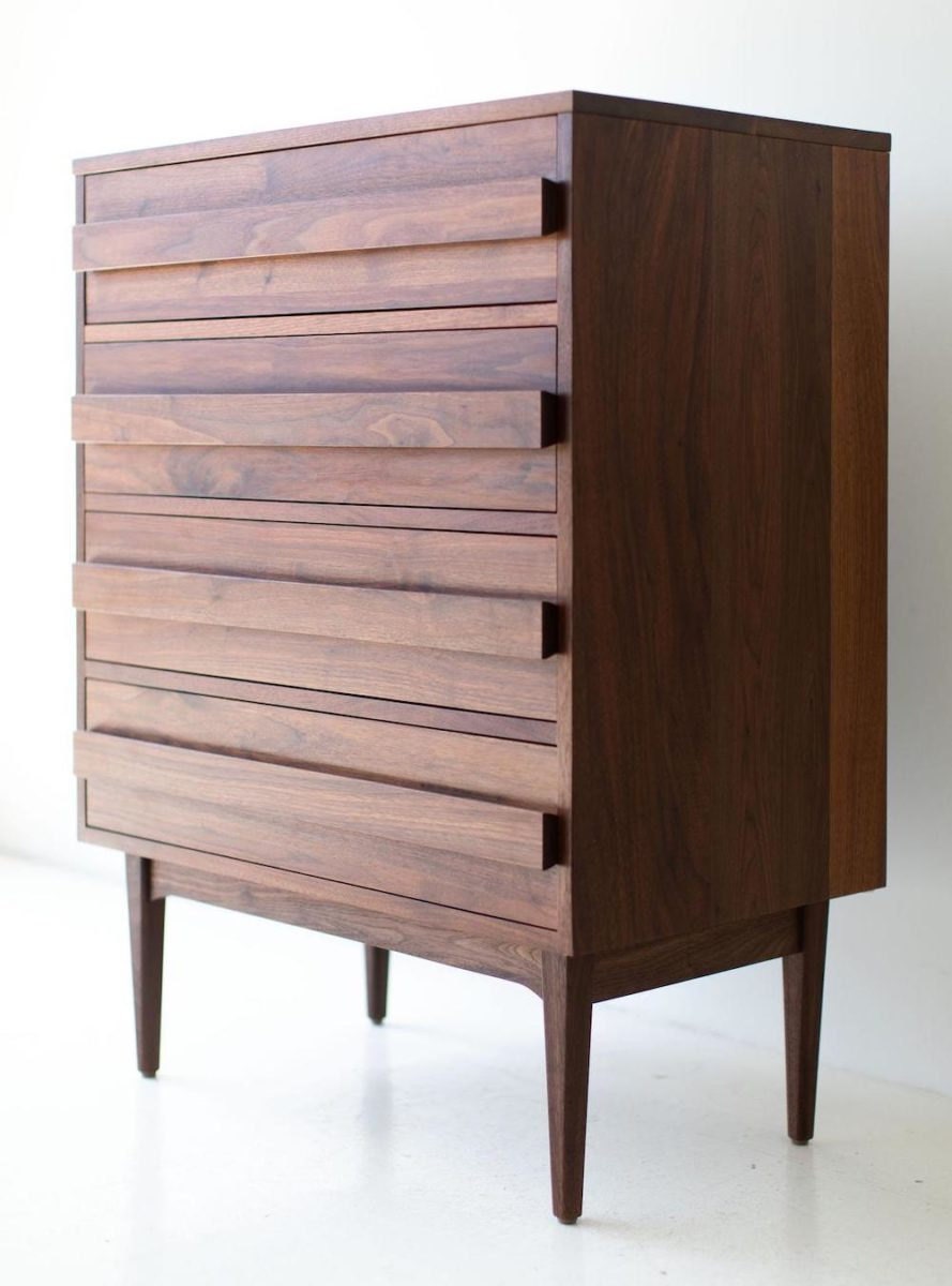 Mid-century modern walnut dresser from Bertu Home