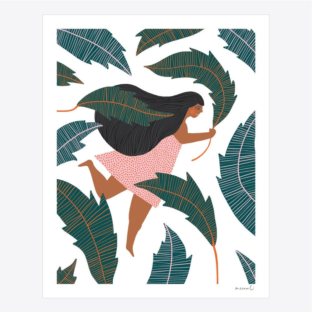 Determination art print from Meenal Patel Studio