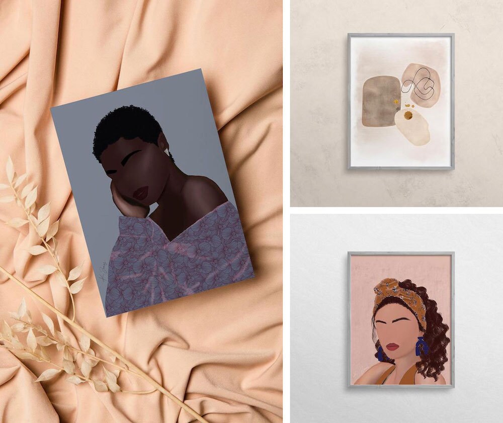 Assorted prints from K. Jones Prints