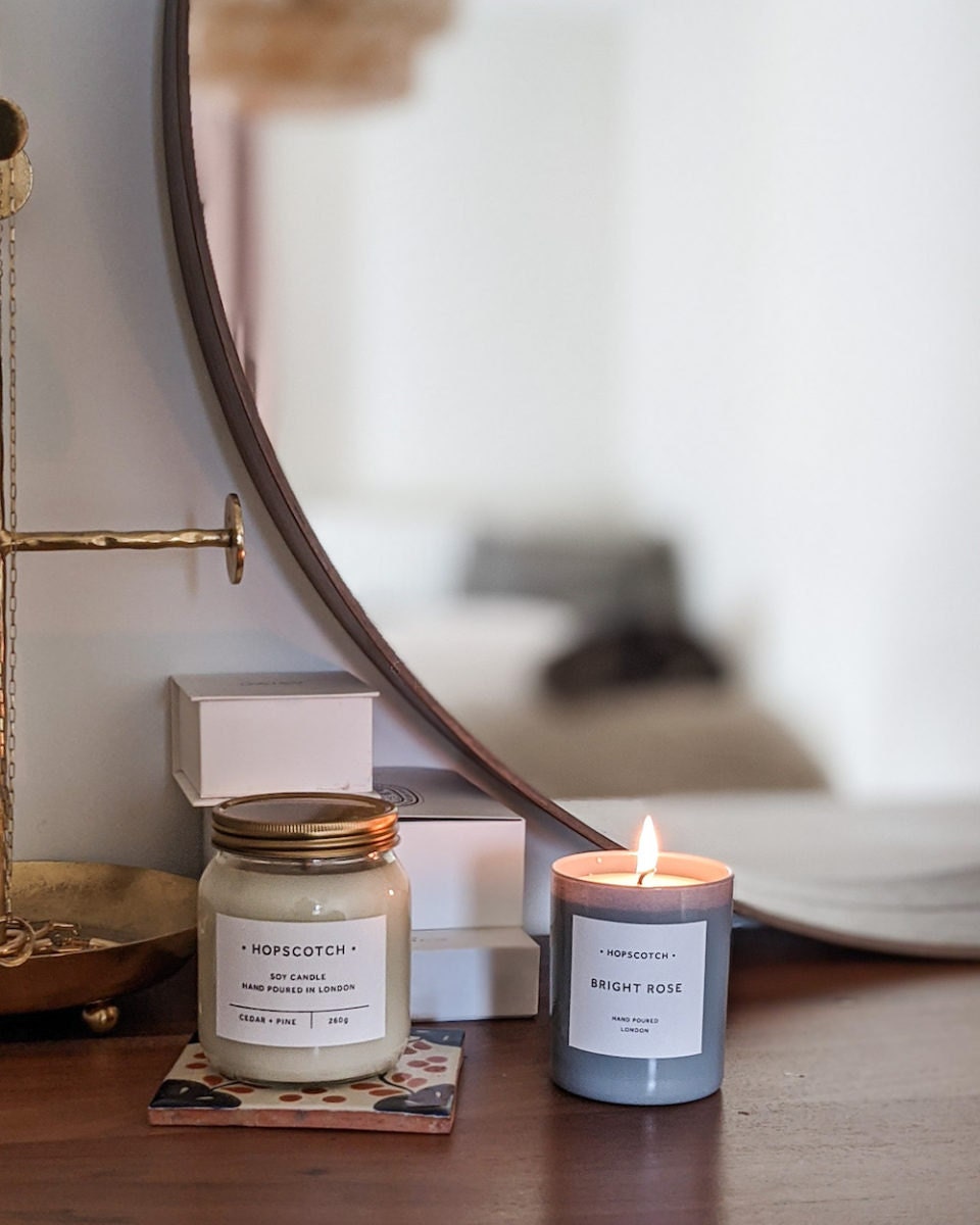 Scented candles from Hopscotch