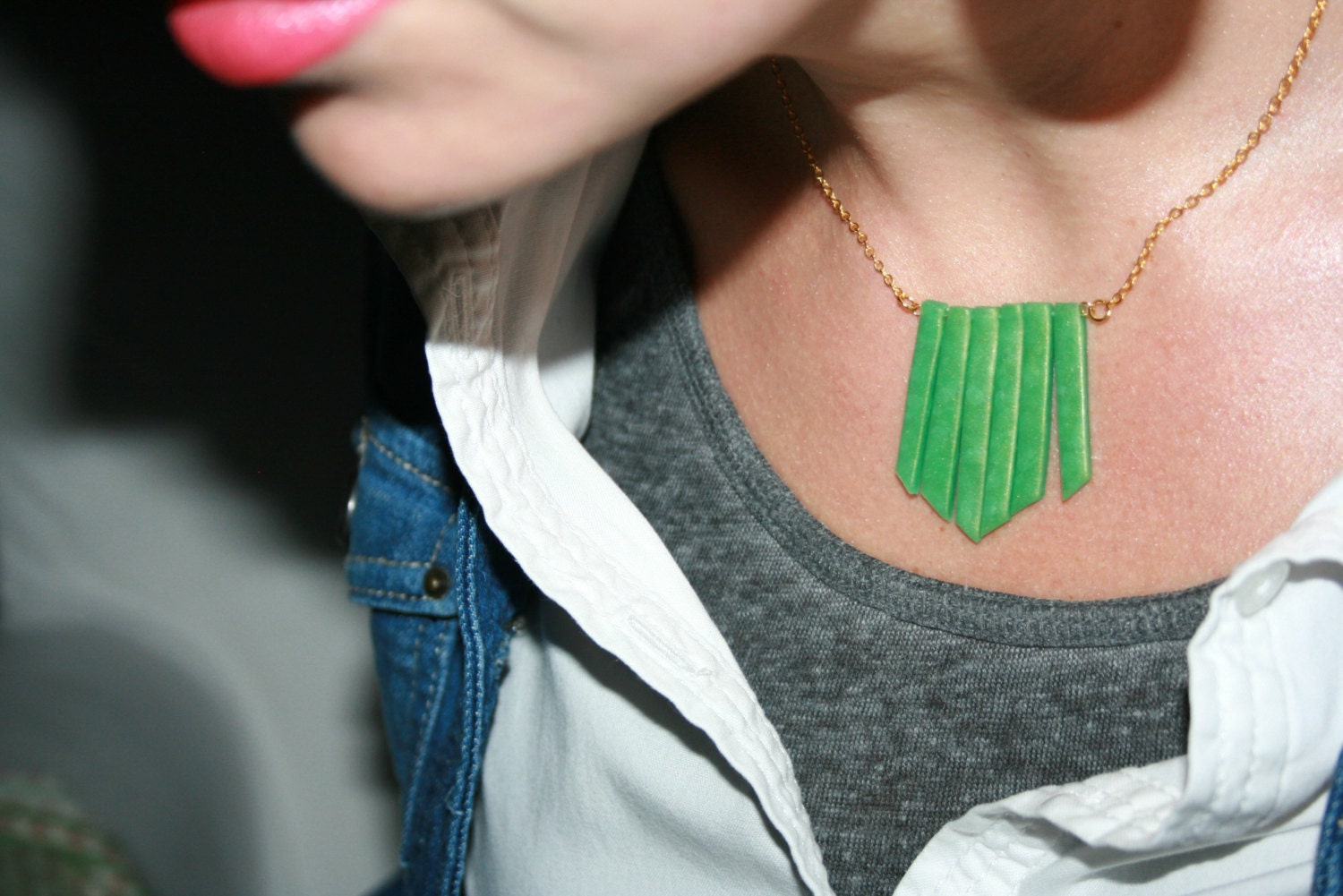 Fringe necklace, £15, Our Pretty Universe