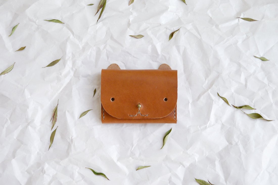 A cat wallet from Small Queue