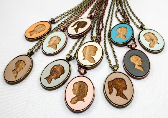 Silhouette-necklace