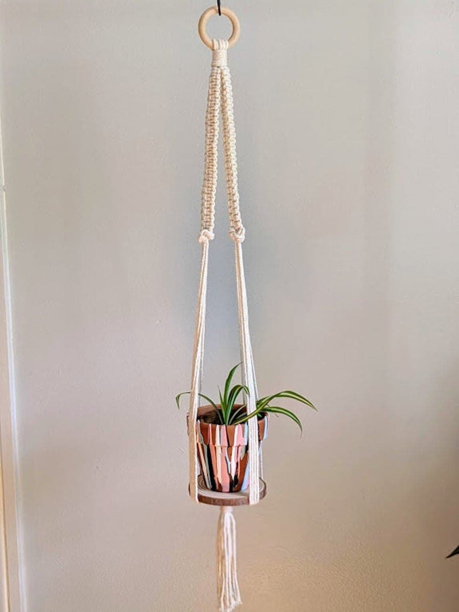 Macrame Hanger Collection from Ruby Cascade, on Etsy