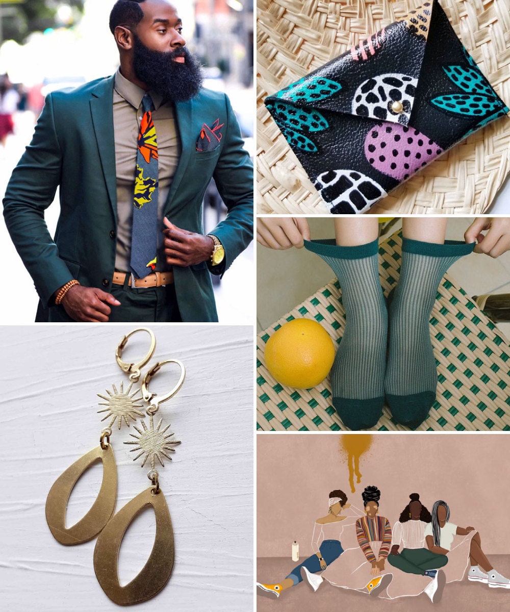 A collage of unique birthday gift ideas hand-picked for Aquarius.