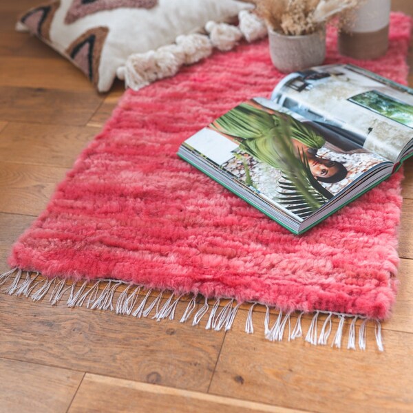 Pink Rug Etsy UK