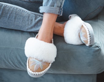 The Elsa Sheepers mule slippers