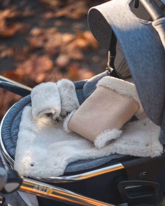Sheepskin pram hand muff hotsell