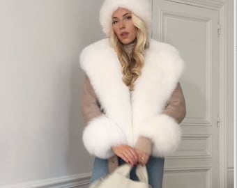 Penelope Tan Sheepskin Jacket