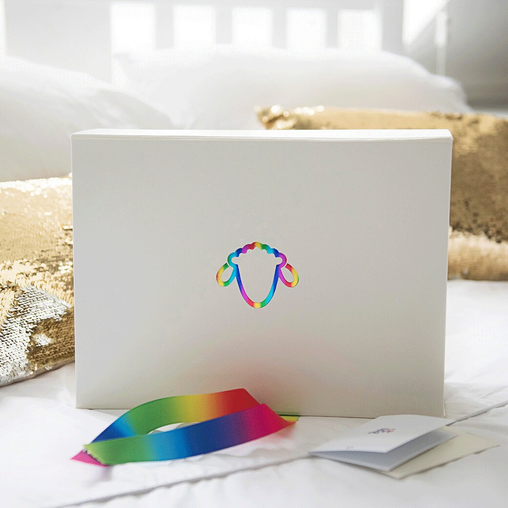 Rainbow gift box
