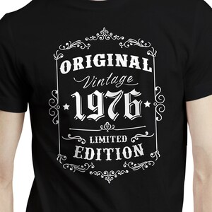 Retro Style 48th Birthday Gift Idea, Born in 1976 Birthday Shirt, Gift For 48th Birthday, Mens 48th Birthday T-shirt, 48 Years Old Gift