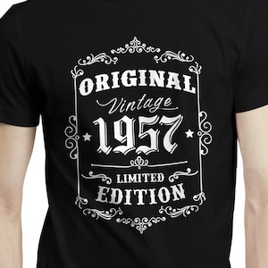 Retro Style 67th Birthday Gift Idea, Born in 1957 Birthday Shirt, Gift For 67th Birthday, Mens 67th Birthday T-shirt, 67 Years Old Gift