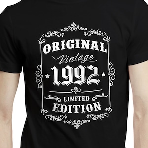 Retro Style 32nd Birthday Gift Idea, Born in 1992 Birthday Shirt, Gift For 32nd Birthday, Mens 32nd Birthday T-shirt, 32 Years Old Gift