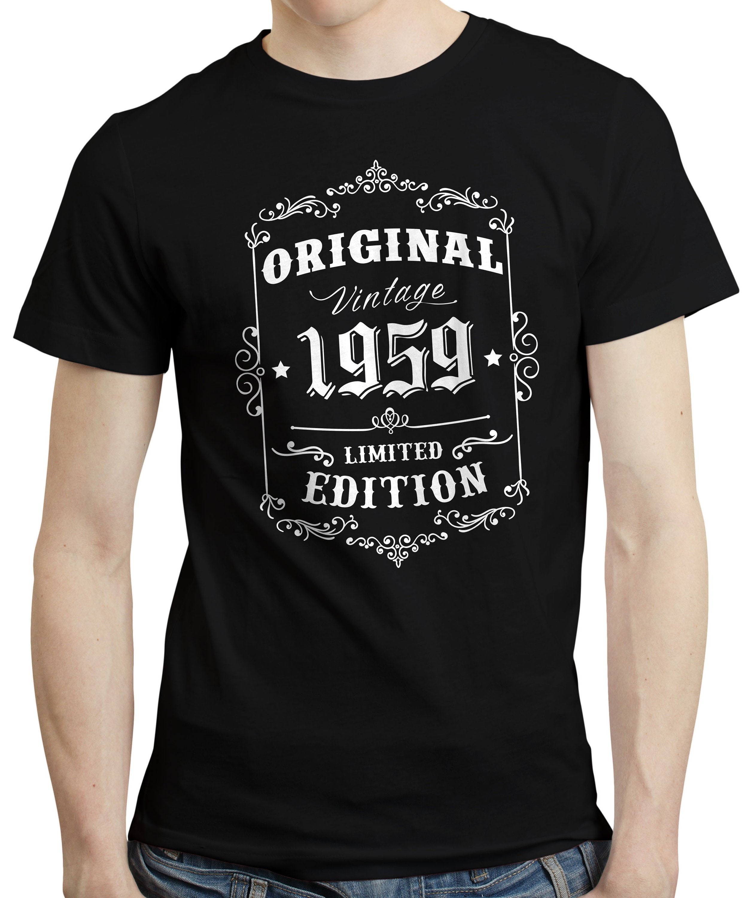 Classique 63e Anniversaire Idée De Cadeau Vintage 1959 T-Shirt
