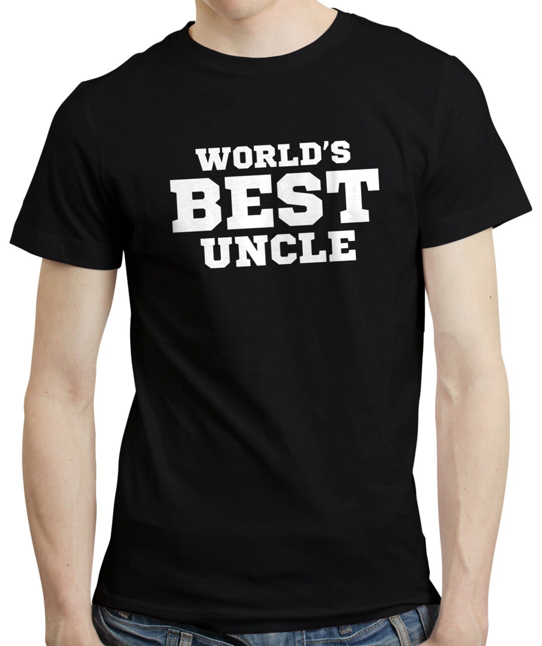 Mens World's Best Uncle T-Shirt main image 1
