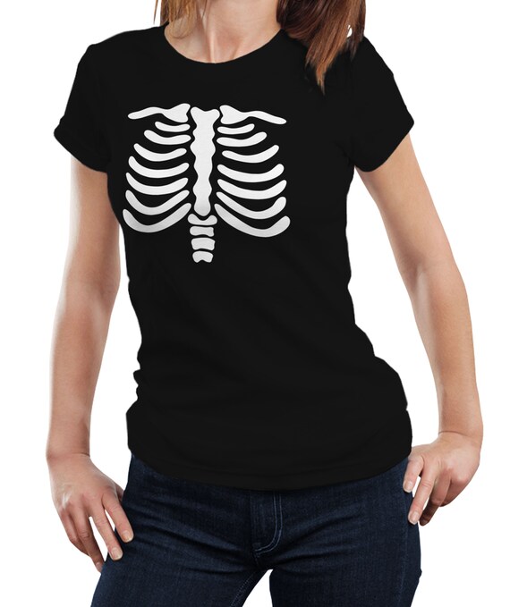 ladies skeleton t shirt