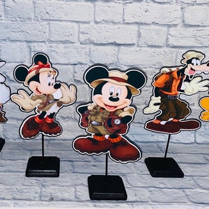 Mickey Safari Centerpiece.