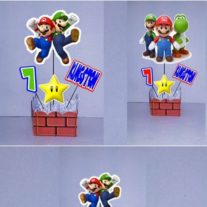 Mario Party Centerpieces Decorations. - Etsy