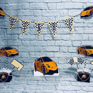 Luxury Car Party Decorations