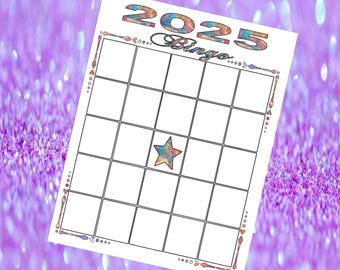 2025 BINGO VISION BOARD