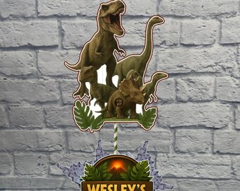 Dinosaur Birthday Party Centerpiece Decoration