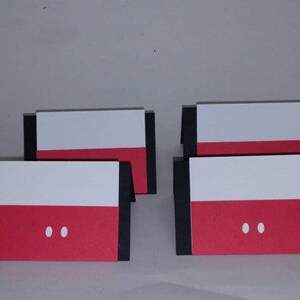 Mickey pants Tent cards. Food Labels. Seating cards. Tent cards