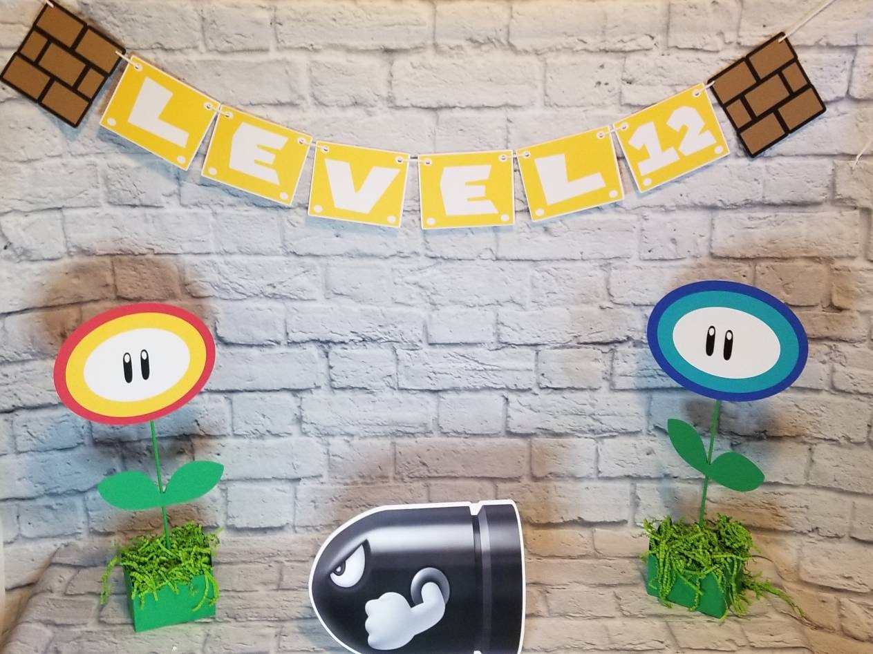 Mario Party Banner. Level up