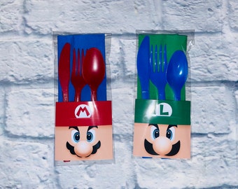Mario Bros Party Cutlery Pack