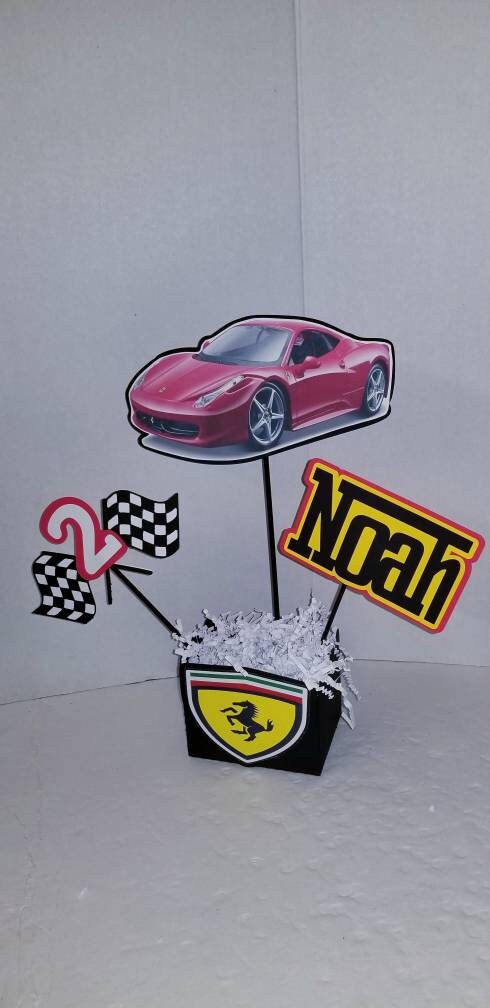 Centerpiece Car Themed Centerpiece - Etsy