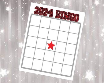 2025 BINGO VISION BOARD