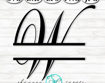 Download Split W Svg Etsy