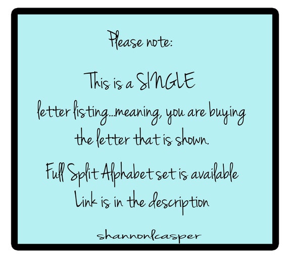 Download Split Monogram Svg Single Letter N For Cricut And Silhouette Etsy