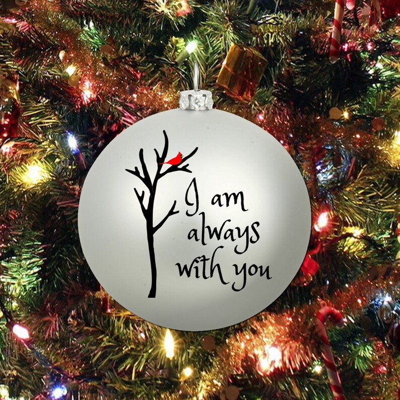 Download I Am Always With You Red Cardinal SVG | Etsy