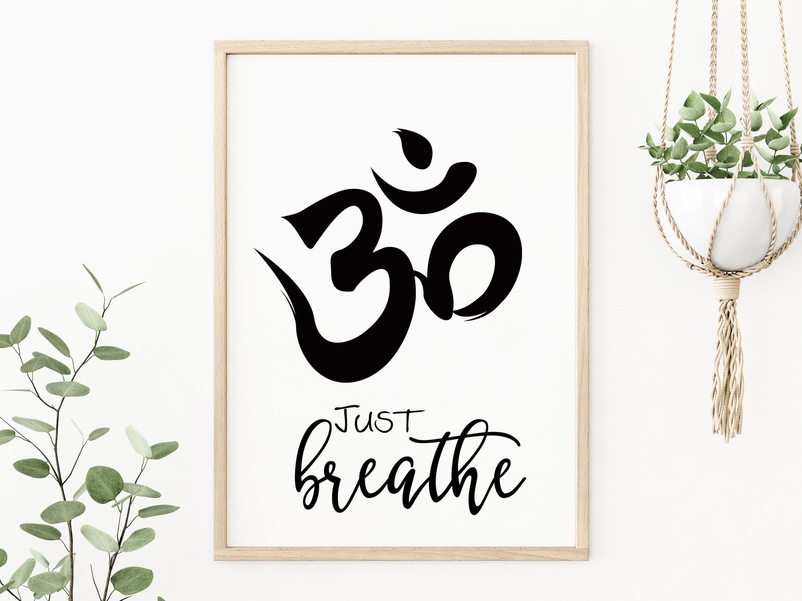 Yoga Quote Wall Prints Set of 3 Prints Home Protection Etsy
