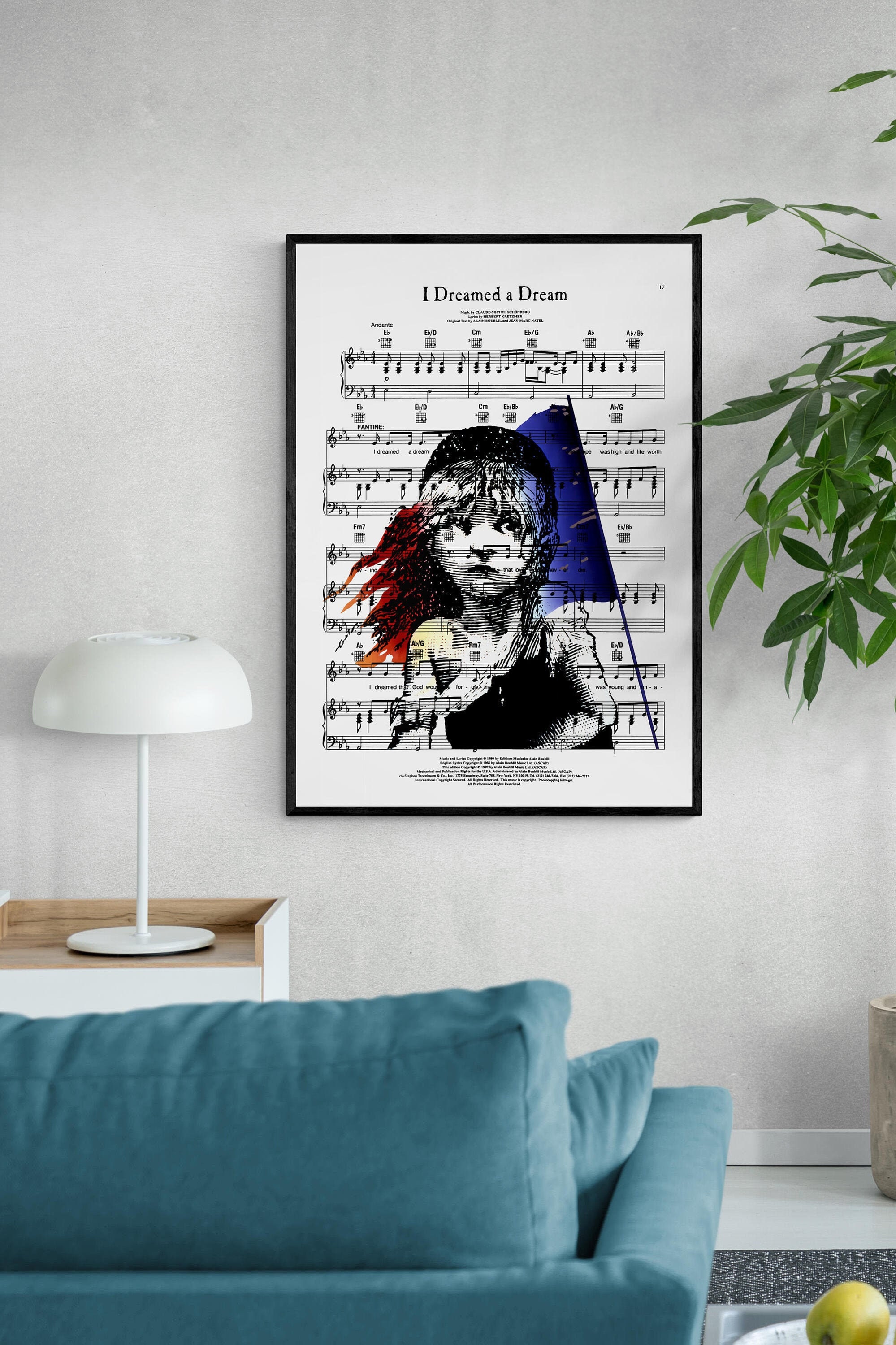 Les Miserables Gift Print Book Lover Gift Mothers Day Music - Etsy UK