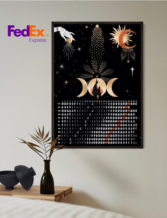 images Moon Phases Wicca Art wicca moon calendar 2021 triple moon art print wiccan decor moon phases print witchy decor witchcraft gift wall art pagan occult